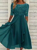 Elegantes Damenkleid für den Sommer, leicht und luftig, perfekte Passform für jede Figur 2