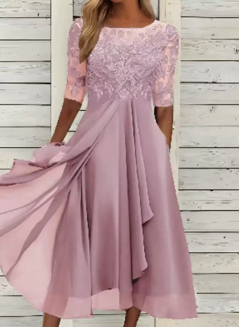 Elegantes Damenkleid für den Sommer, leicht und luftig, perfekte Passform für jede Figur 3