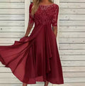 Elegantes Damenkleid für den Sommer, leicht und luftig, perfekte Passform für jede Figur 4