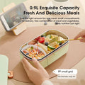Elektrische Lunchbox 900ml aus Edelstahl 304, tragbar und wasserlos für Büro und unterwegs 3