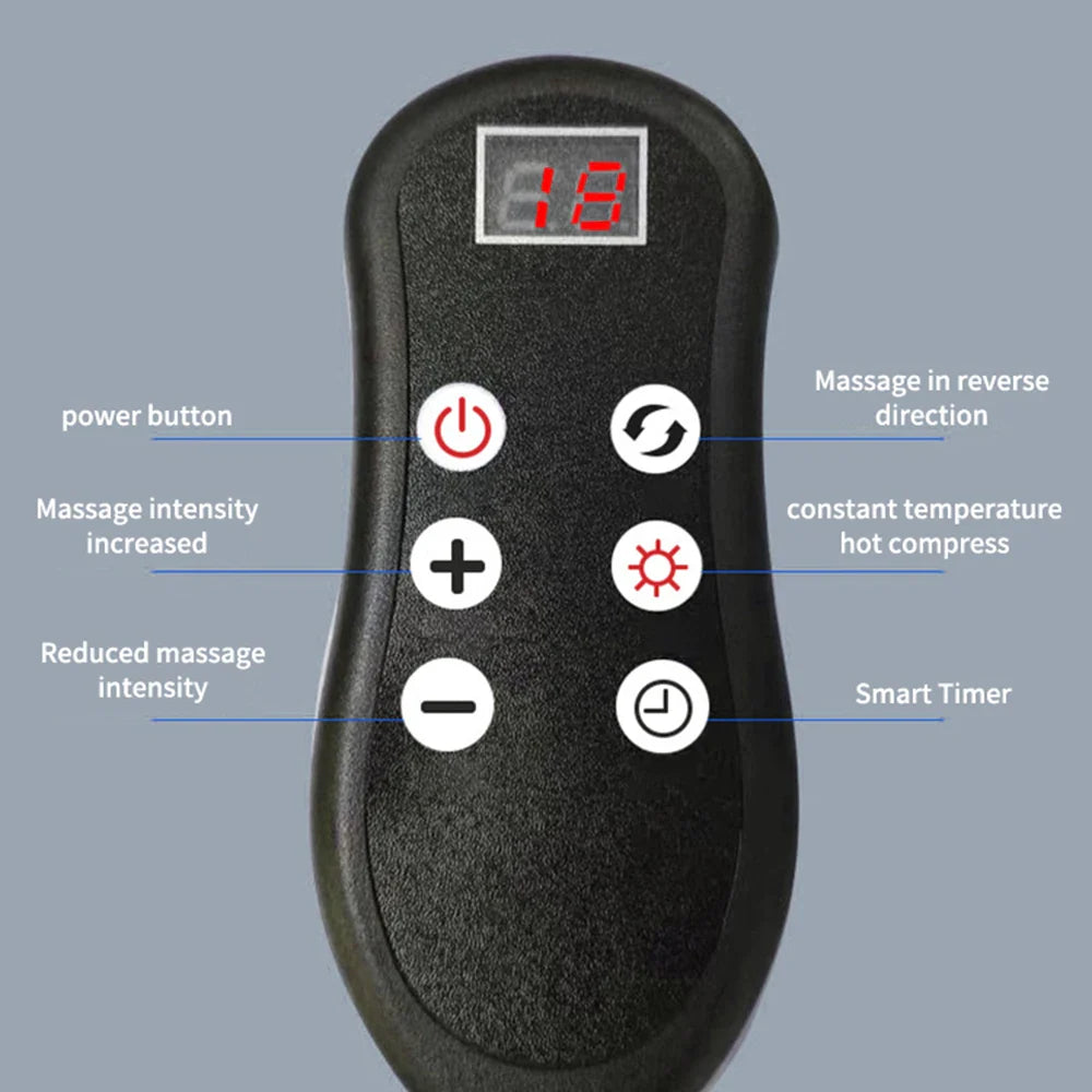 Elektrisches Fuß- und Beinmassagegerät mit Shiatsu und Wärmefunktion 3