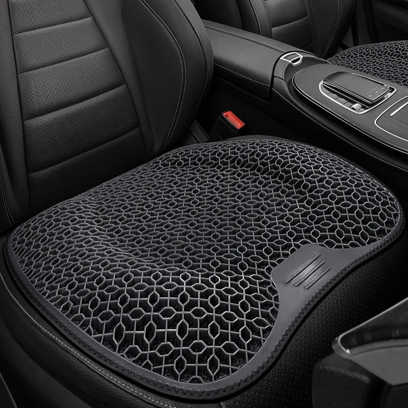 Ergonomisches Gel-Sitzkissen 48 x 43 cm – Atmungsaktiv für Auto und Büro 0