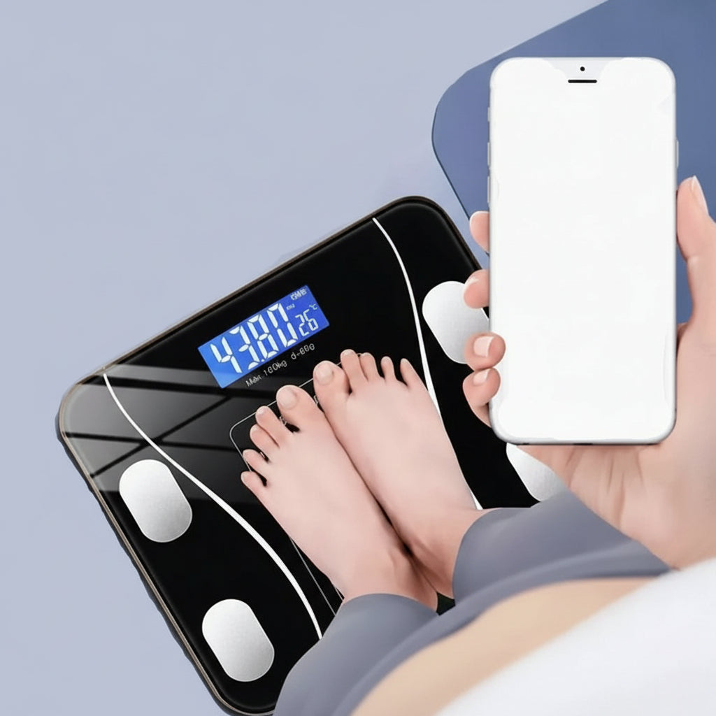 FITSCALE – Intelligente Körperanalysewaage mit App-Anbindung 8