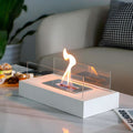FLAMEGLOW – Portable Bioethanol Table Fireplace for Stylish Flame Ambiance 1