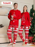 Gezinsset kerst pyjama's voor moeder, dochter en baby - lange mouwen 3
