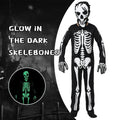 Gloeiende Skelet Halloween Kinderen Zombie Kostuum 1