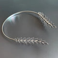 Gouden Haarband Dames met Bladvorm voor Bruiloft en Feestelijke Gelegenheden 6