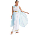 Griechisches Göttinnenkleid für Damen – Circe-Kleid, Karnevalskostüm 1