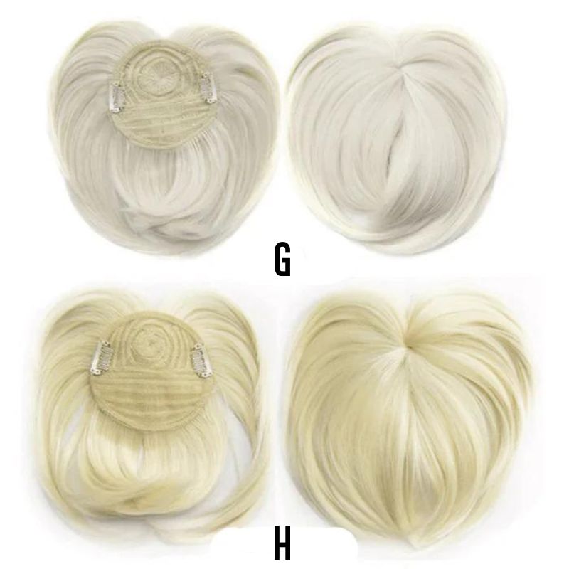 Haarspange mit Haarverlängerung 20 cm | Clip-in für natürliches Volumen & schnelles Styling | Synthetische Faser, mehrere Farbtöne 4
