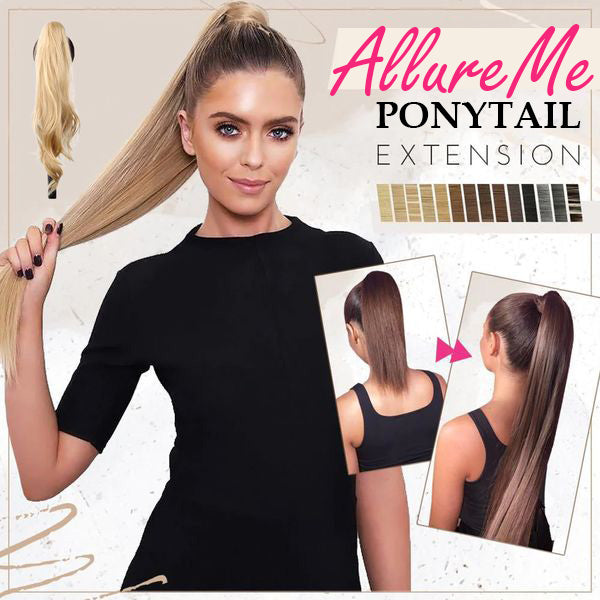 Haarteil Pferdeschwanz voluminös & einfach anzubringen | Sicherer Halt & natürliches Styling | Leicht zu tragen, mehrere Farben & Styles 2