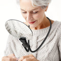 Handsfree Vergrootglas met Nekhouder – 5x Vergroting voor Lezen 0