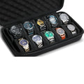 Hard Shell Watch Storage Box with 5 or 10 Slots for Travel and Display 3