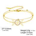 Hekate-Armband mit dreifachem Mond – Schmuckgeschenk für sie 10