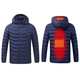 Blau – 2 Bereiche