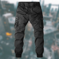 Herren Jogger Cargo Hose mit Elastischem Bund, Praktischen Taschen, Bequem und Modern 4