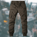 Herren Jogger Cargo Hose mit Elastischem Bund, Praktischen Taschen, Bequem und Modern 5