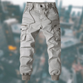Herren Jogger Cargo Hose mit Elastischem Bund, Praktischen Taschen, Bequem und Modern 6