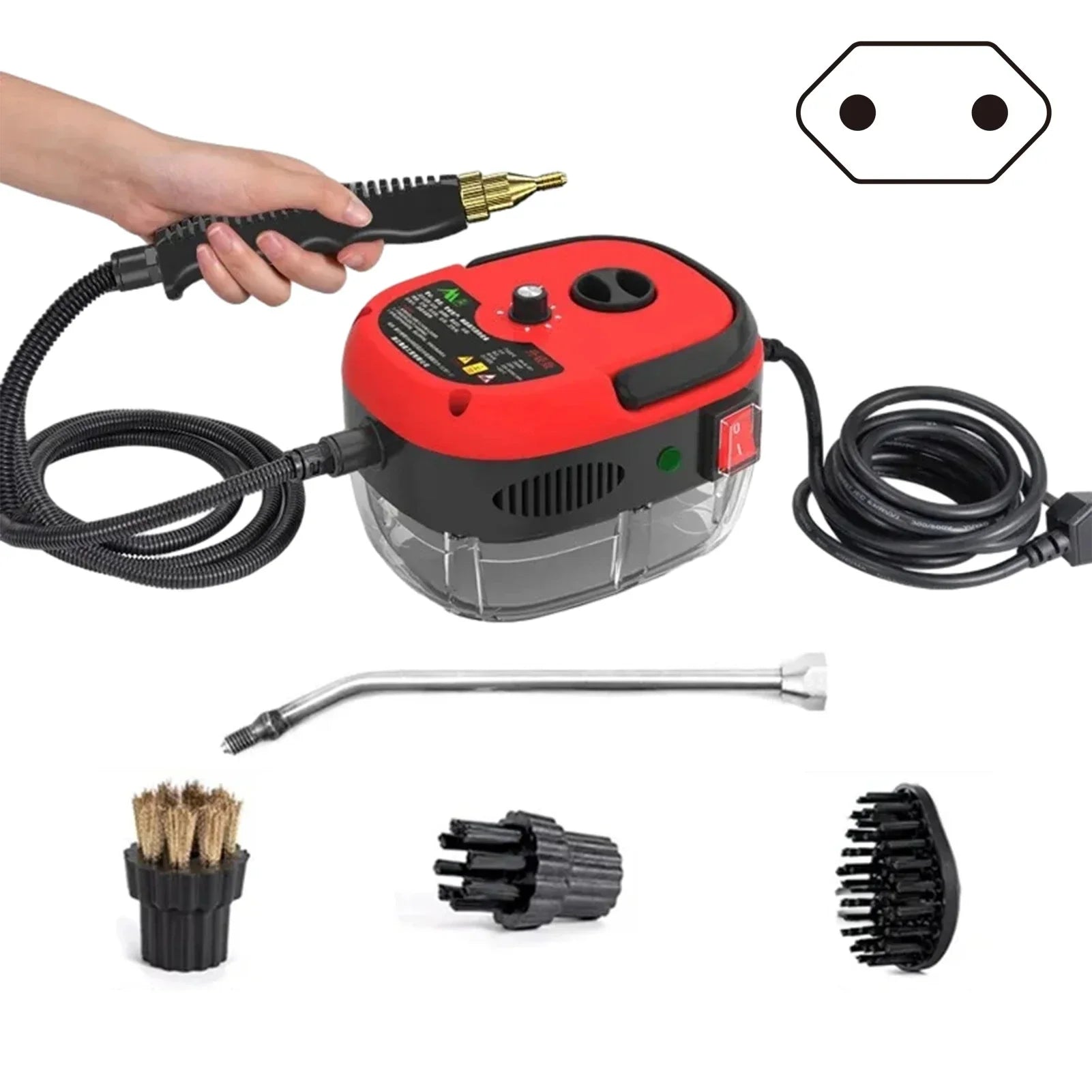 Hochdruck-Dampfreiniger – 2500W Leistung & 6 Dampfstufen 9