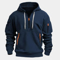 Hugo - Men's half-zip hoodie 7