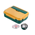 Isolierte Bento-Box aus Edelstahl und PP, 1,5 l, auslaufsicher, tragbar für Schule und Büro 2