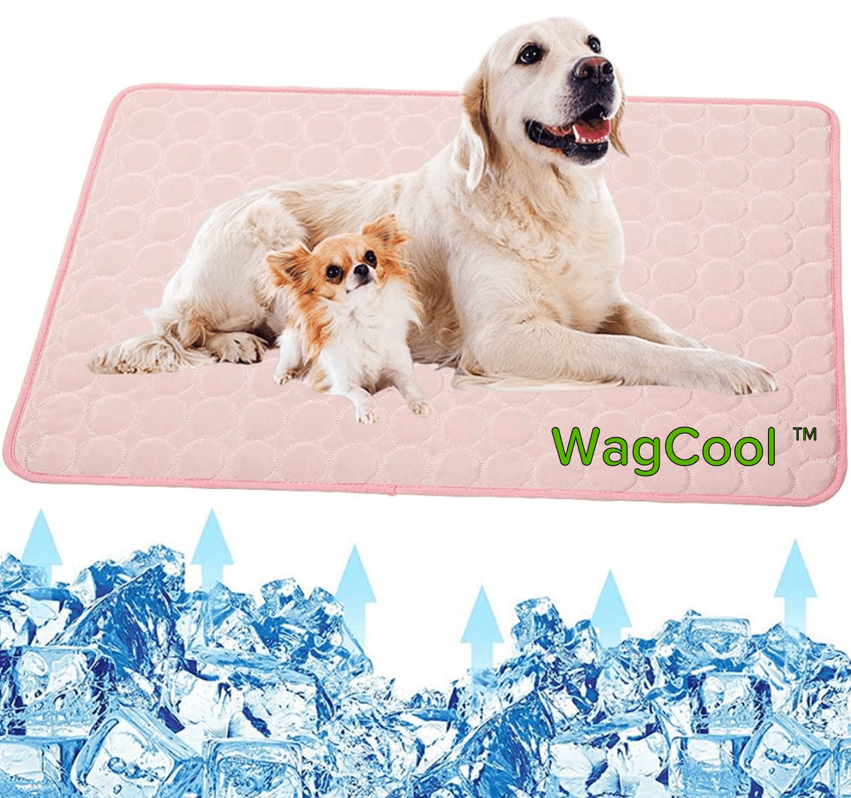 Kühlmatte Katze – Druckaktiv, Ice-Silk, Faltbar, Ideal für Hunde und Katzen, Leichte Abkühlung an warmen Tagen 5