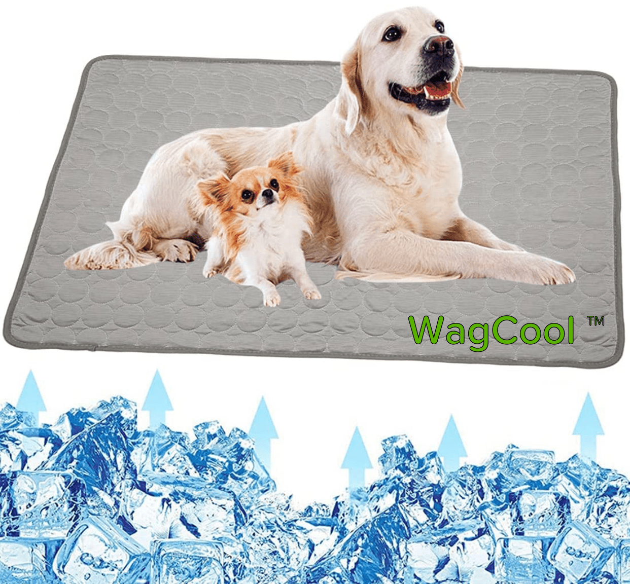 Kühlmatte Katze – Druckaktiv, Ice-Silk, Faltbar, Ideal für Hunde und Katzen, Leichte Abkühlung an warmen Tagen 7