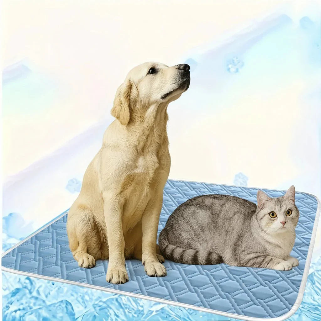 Kühlmatte für Hunde und Katzen – Atmungsaktive Liegefläche mit weicher Oberfläche für den täglichen Gebrauch 5