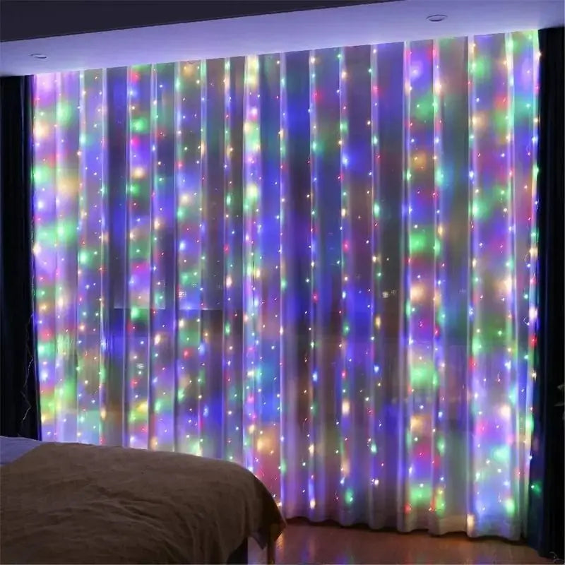 LED-gordijnlicht met Afstandsbediening - 3/4/6m USB Verlichting voor Sfeervolle Decoratie 6