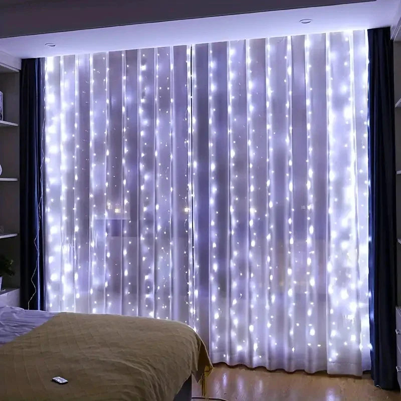LED-gordijnlicht met Afstandsbediening - 3/4/6m USB Verlichting voor Sfeervolle Decoratie 7