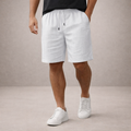 Leinenshorts für Herren, normale Passform, atmungsaktiv, Sommer, Freizeit 0