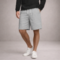 Leinenshorts für Herren, normale Passform, atmungsaktiv, Sommer, Freizeit 12