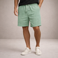 Leinenshorts für Herren, normale Passform, atmungsaktiv, Sommer, Freizeit 16