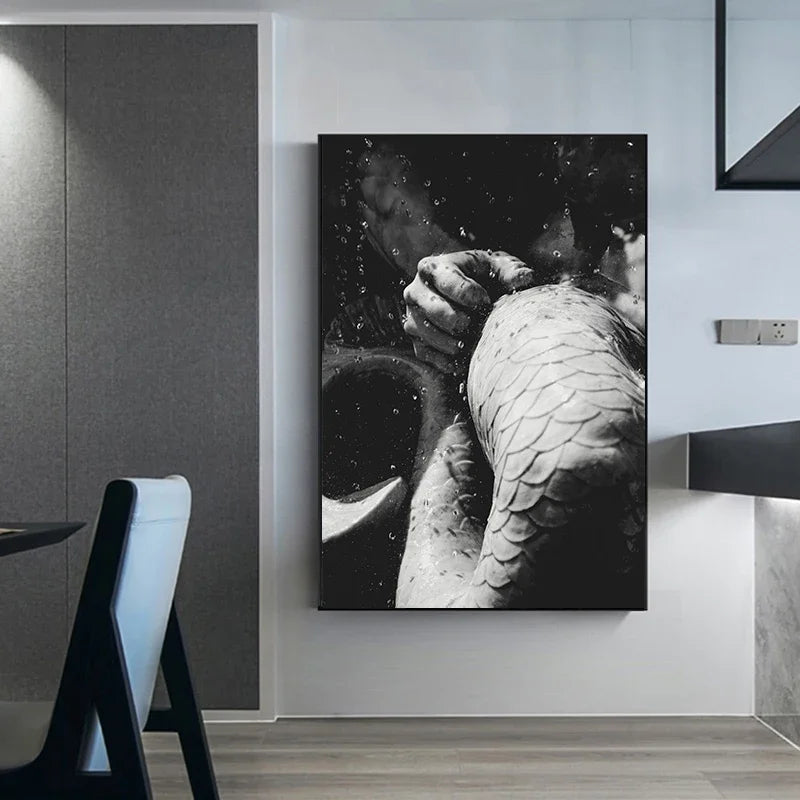 Leinwandposter mit griechischer Mythologie – Odyssee-Poster als Wanddekoration fürs Wohnzimmer 3