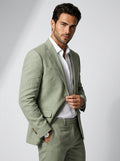 Linnen Set met Blazer en Pantalon voor Heren 1