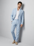 Linnen Set met Blazer en Pantalon voor Heren 3