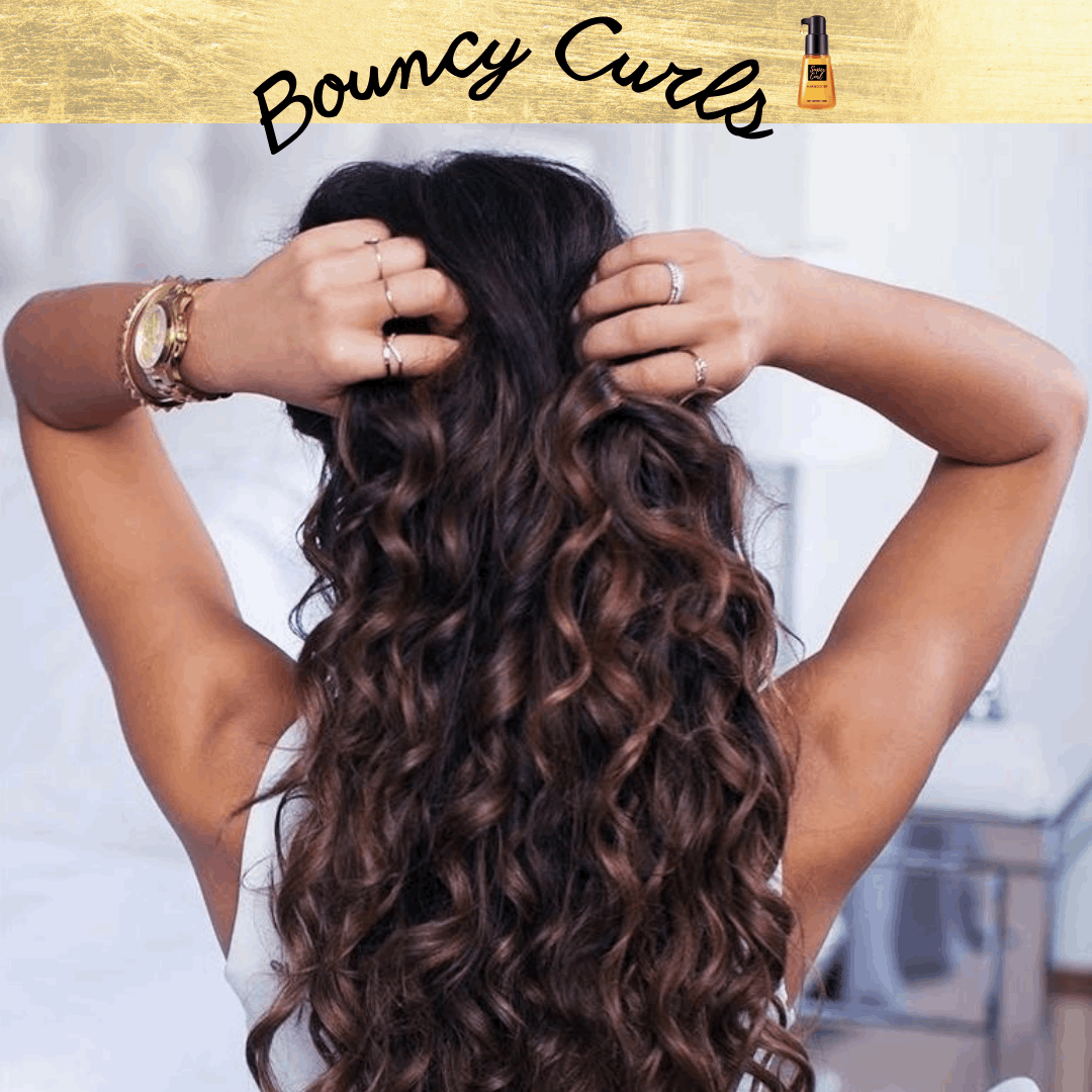 Locken-Serum | Leichtes Haaröl mit Argan-, Jojoba- und Macadamiaöl für definierte Locken, Glanz und weniger Frizz 3