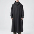 Long Hooded Riding Rain Jacket - Drizlecape 2