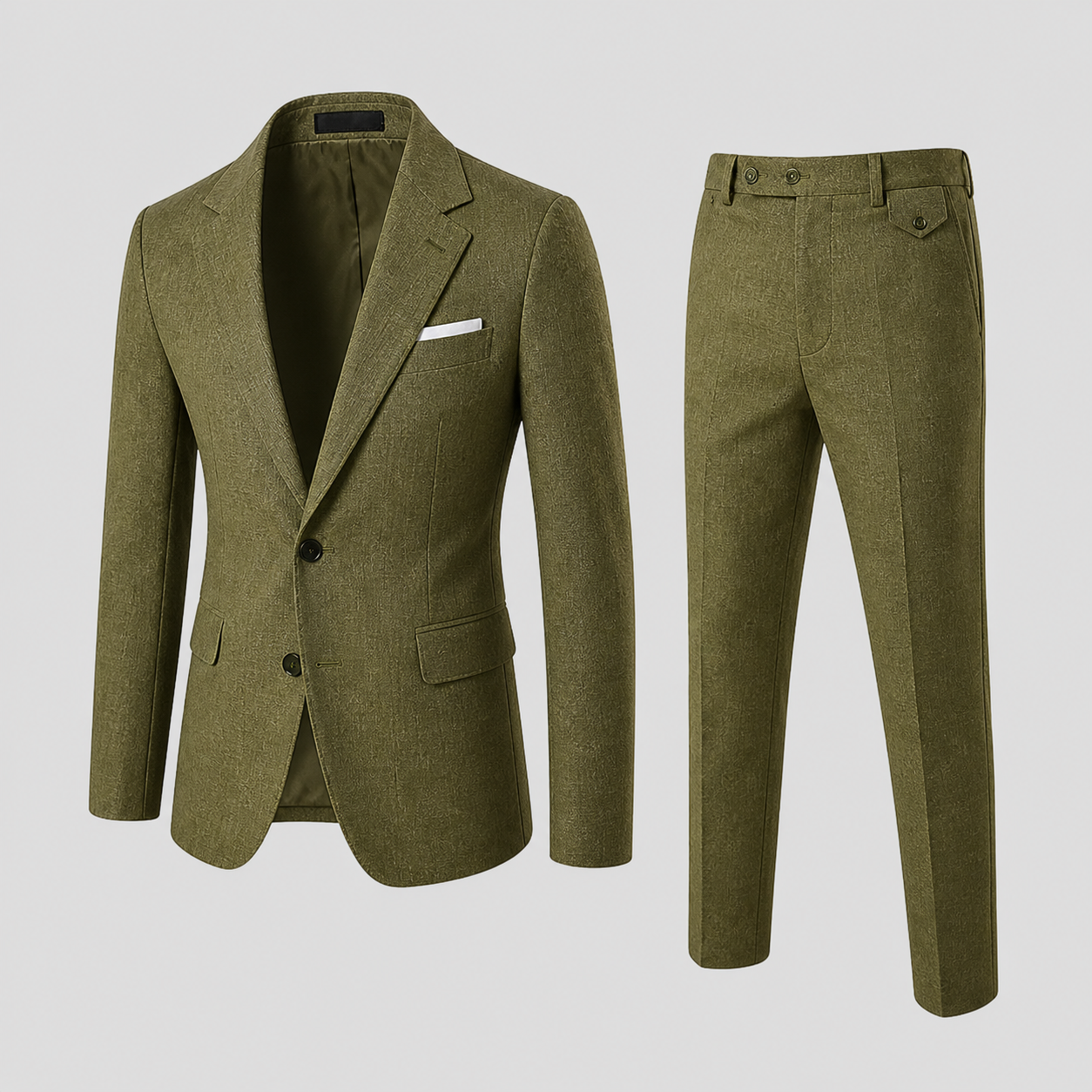 Lunelle | Heren Linnen Pak Slim-Fit Zomerse Elegantie 1