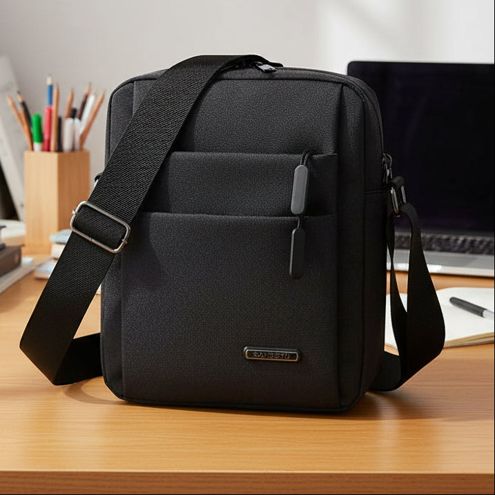 METROSAFE – Wasserdichte Herren-Schultertasche mit Diebstahlschutz 1