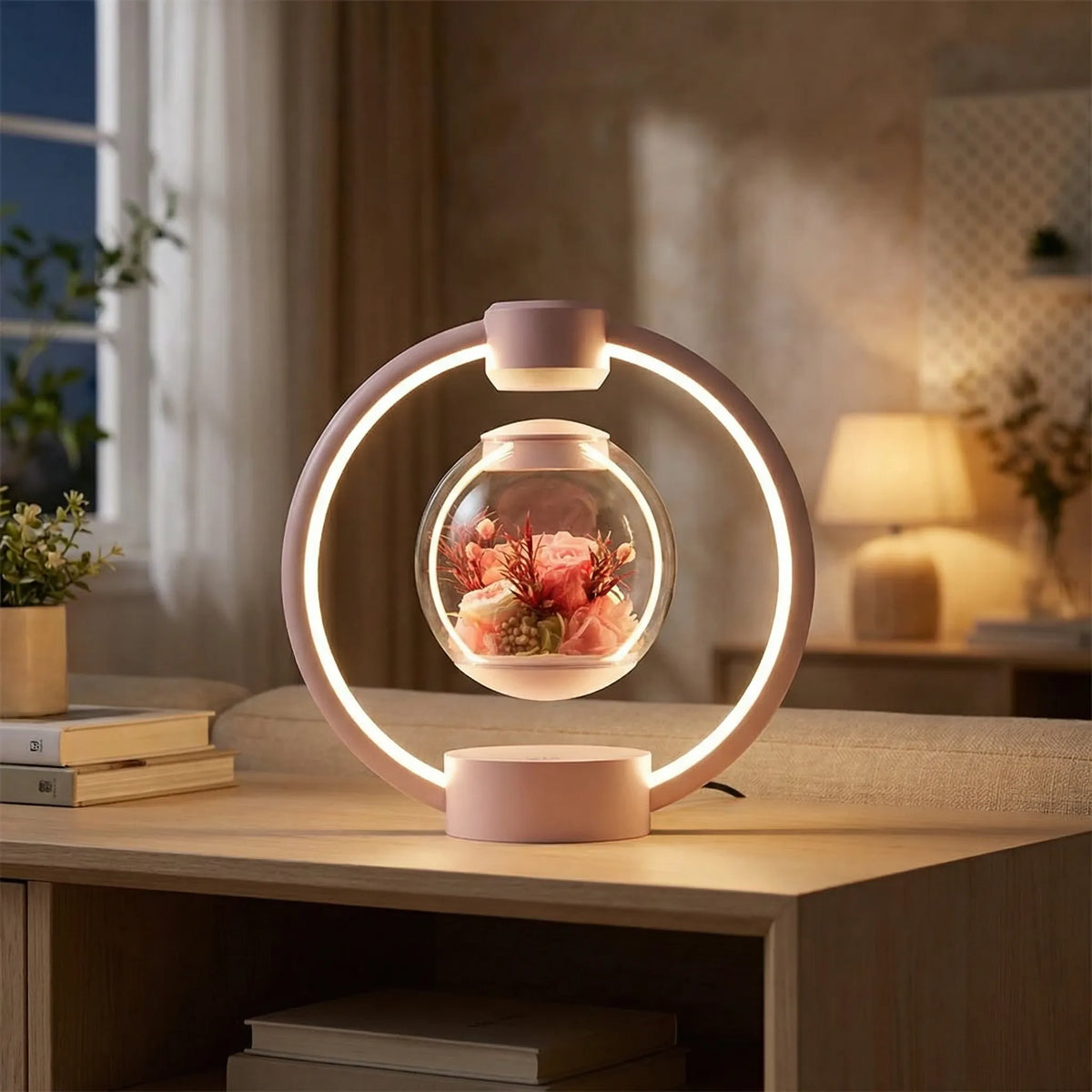 Magnetic Levitation Table Lamp - Levaflora 0