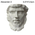 Mini-Gipsbüste 5-7 cm – Odyssee-Büste als Dekorationsgeschenk 10