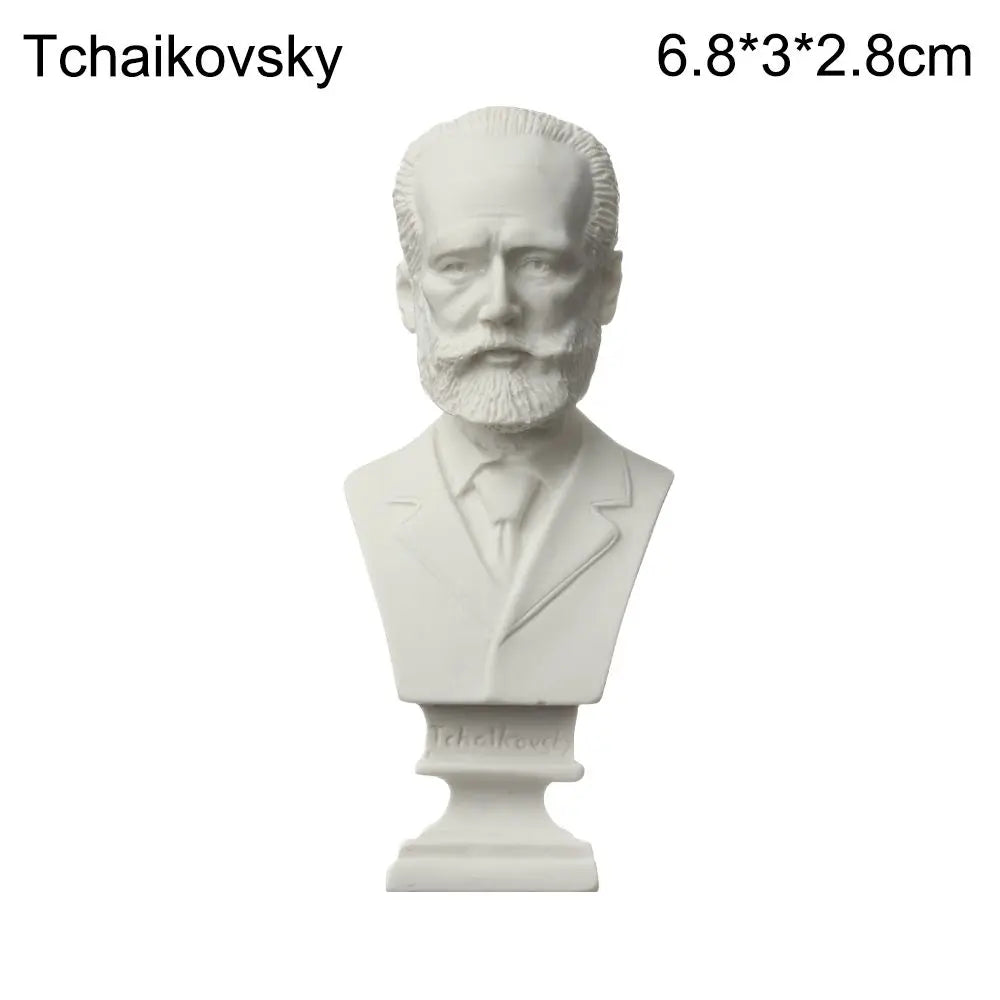 Mini-Gipsbüste 5-7 cm – Odyssee-Büste als Dekorationsgeschenk 20