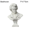 Mini-Gipsbüste 5-7 cm – Odyssee-Büste als Dekorationsgeschenk 22