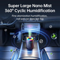 Mini Luchtbevochtiger 180ml met USB, Aromatherapie en Sfeerverlichting voor Slaapkamer en Auto 3