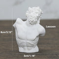 Miniaturbüste der griechischen Mythologie – Hermes-Büste als Dekorationsgeschenk 14