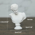 Miniaturbüste der griechischen Mythologie – Hermes-Büste als Dekorationsgeschenk 16