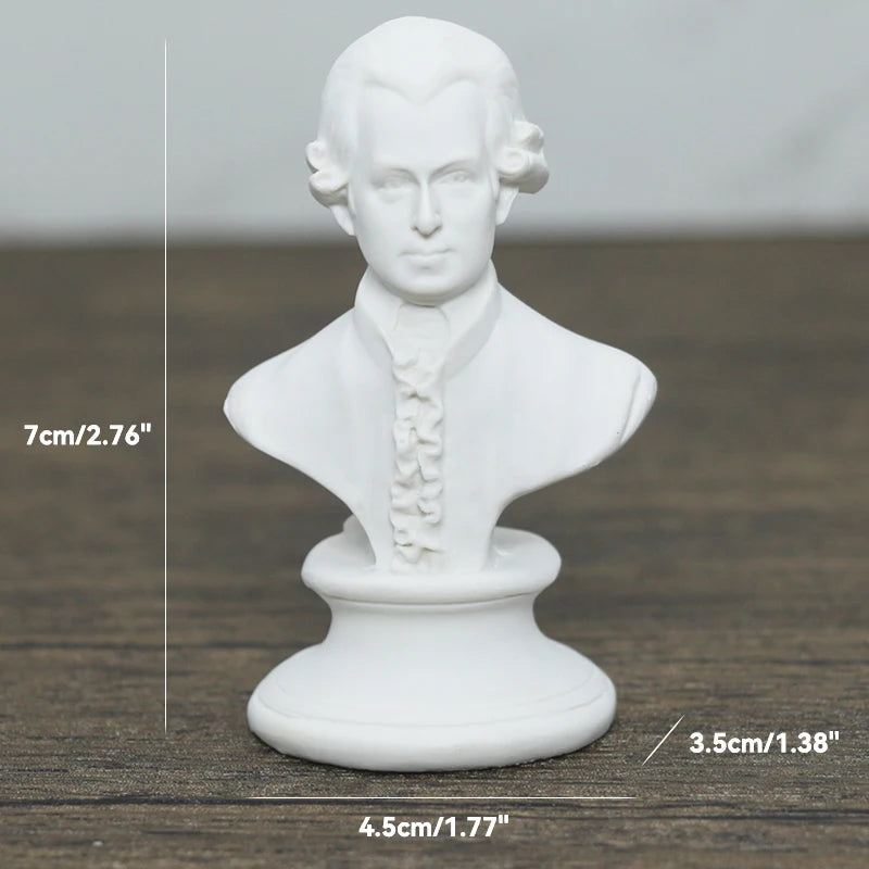 Miniaturbüste der griechischen Mythologie – Hermes-Büste als Dekorationsgeschenk 19