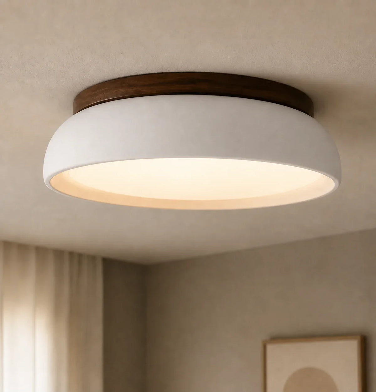 Modern Scandinavian Travertine Ceiling Light 10