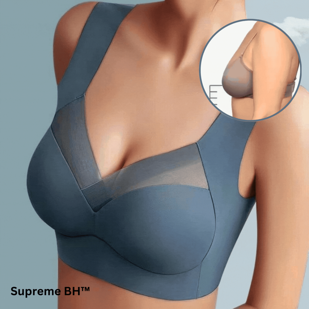 Nahtloser Damen Komfort-BH ohne Bügel | atmungsaktiv & dehnbar | 360°-Support mit geformten Cups | Größen S–XXXL 2
