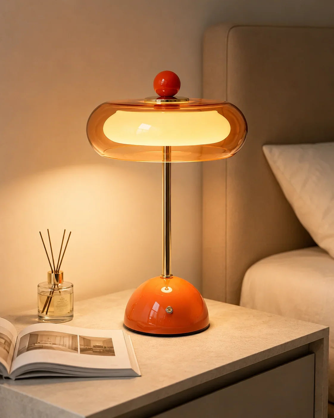 Akku-Tischlampe